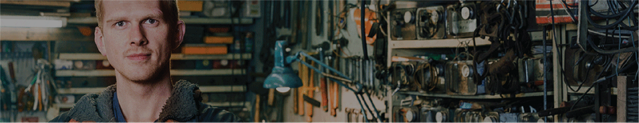 Man in a Garage