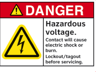 Radioactive Material Warning Sign Manufactured To Gov HSE Requirements 