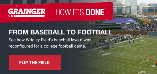 How It's Done: Converting a Baseball Field to Football - Grainger KnowHow